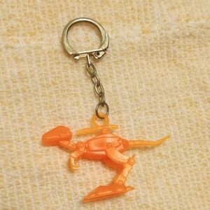 Orange Vgt Dinosaur Keychain
